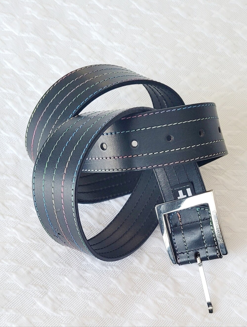 Versace Jeans Couture Leather Belt